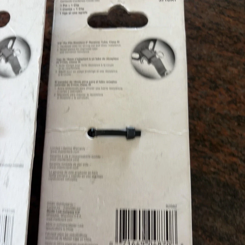 Lot Of 2 Master Lock part # 371DAT 5/8 Pin With Clip‎ New Tough Under Fire